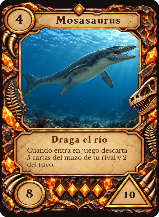 Carta de Mosasaurus