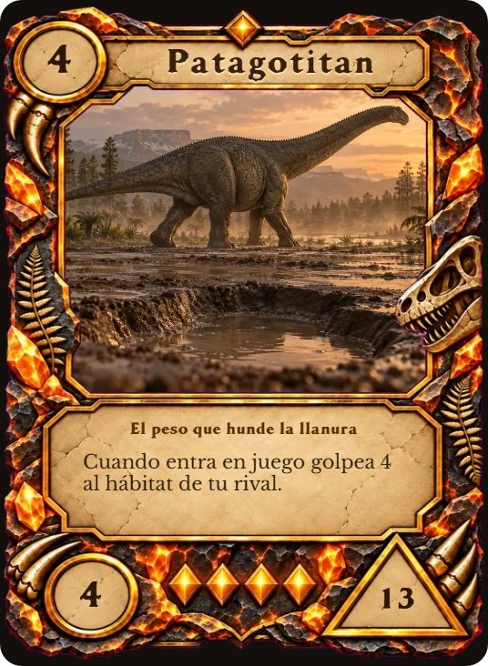 Carta de Patagotitan